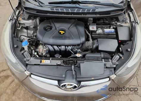 2014 Hyundai Elantra Se from USA, damaged, VIN 5NPDH4AEXEH484409